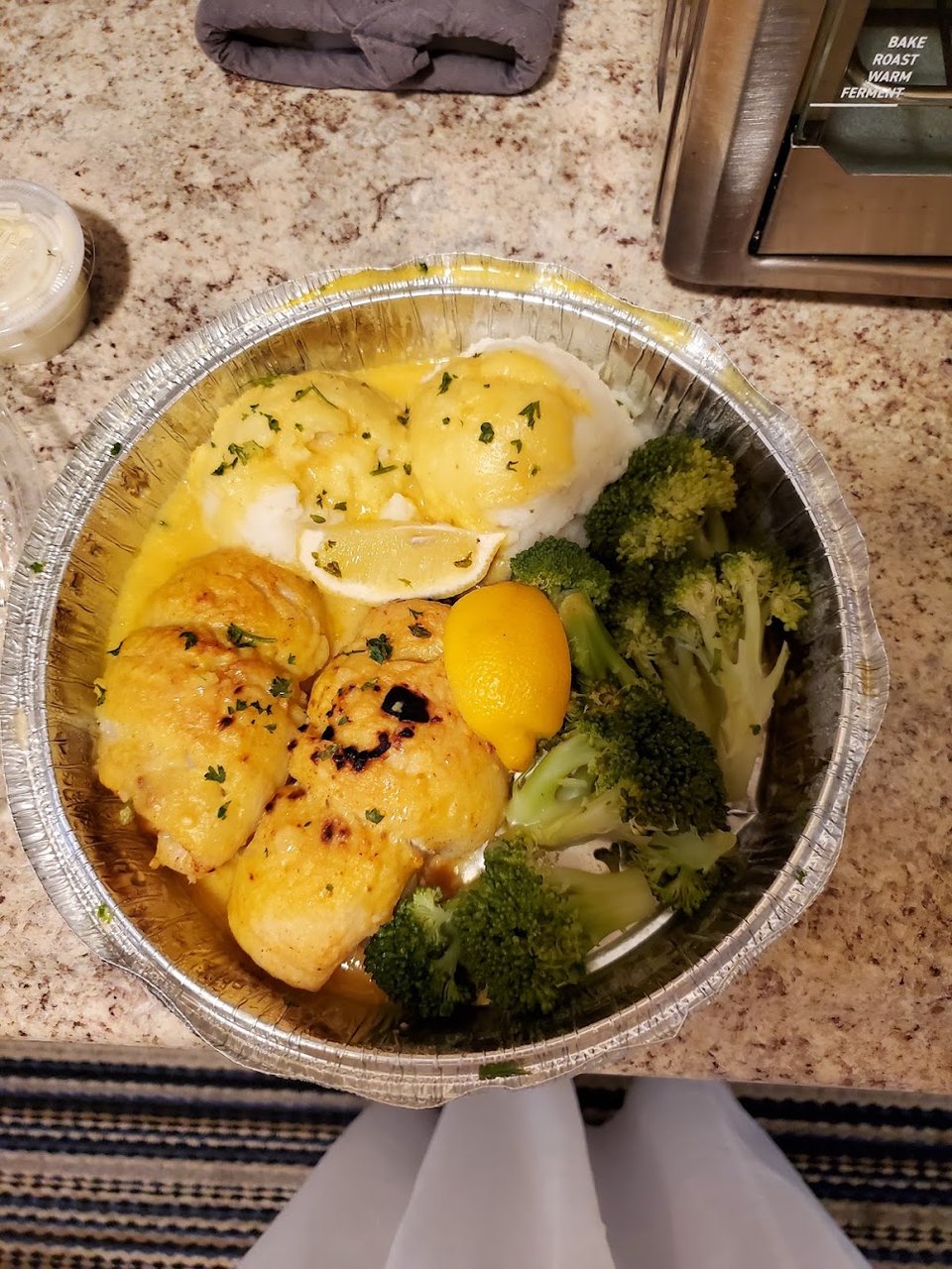 Stuffed Filet of Sole with Crabmeat