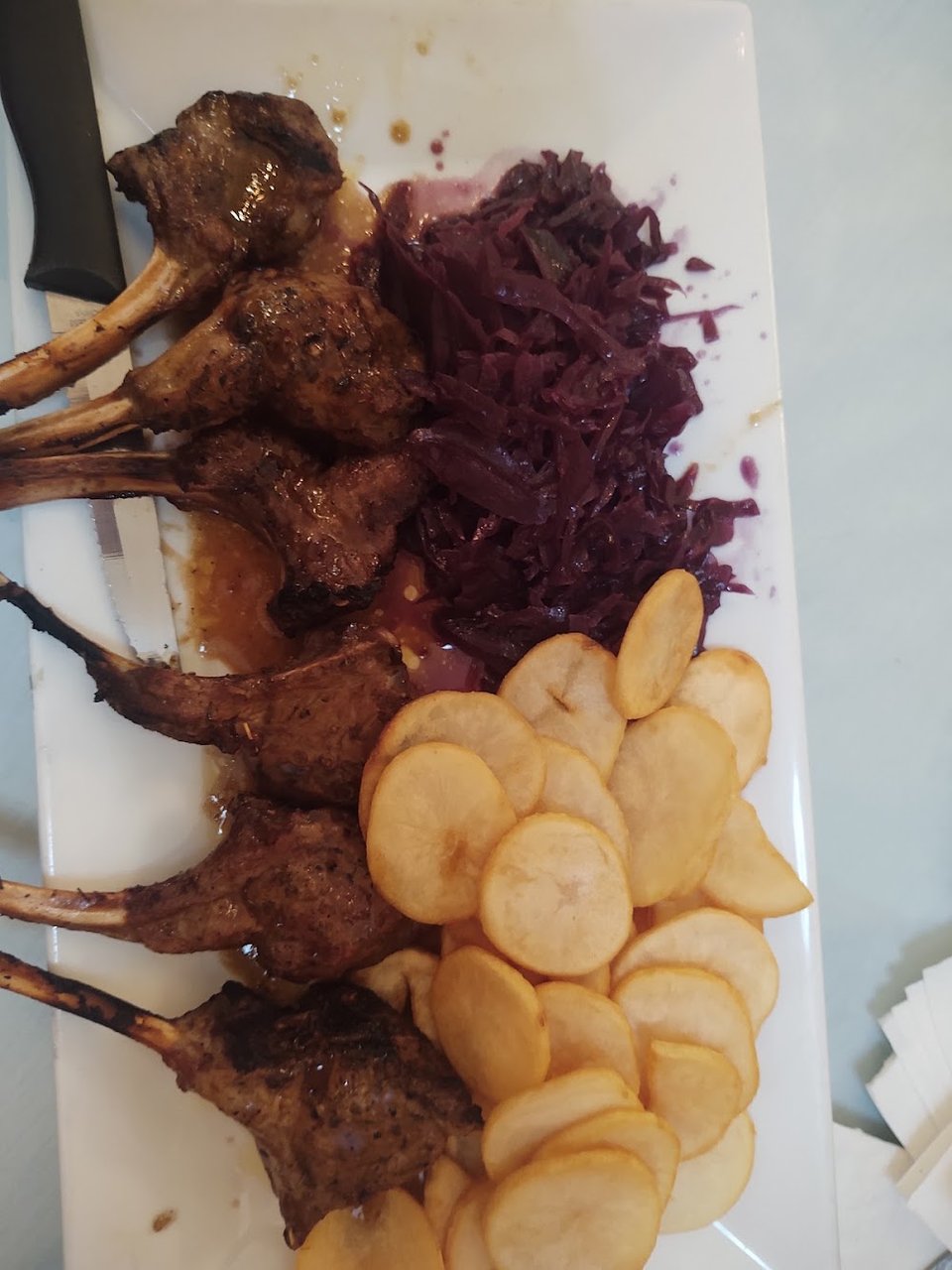 T-Boned Lamb Chops