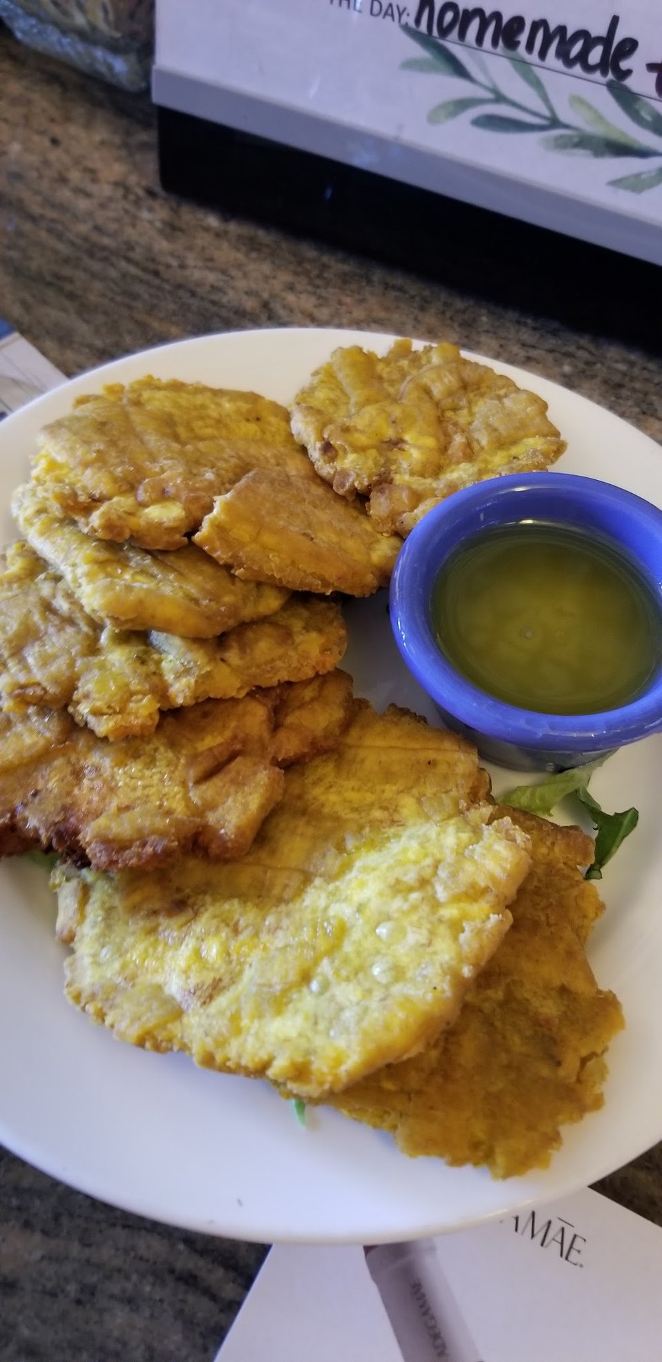 Lunch Tostones