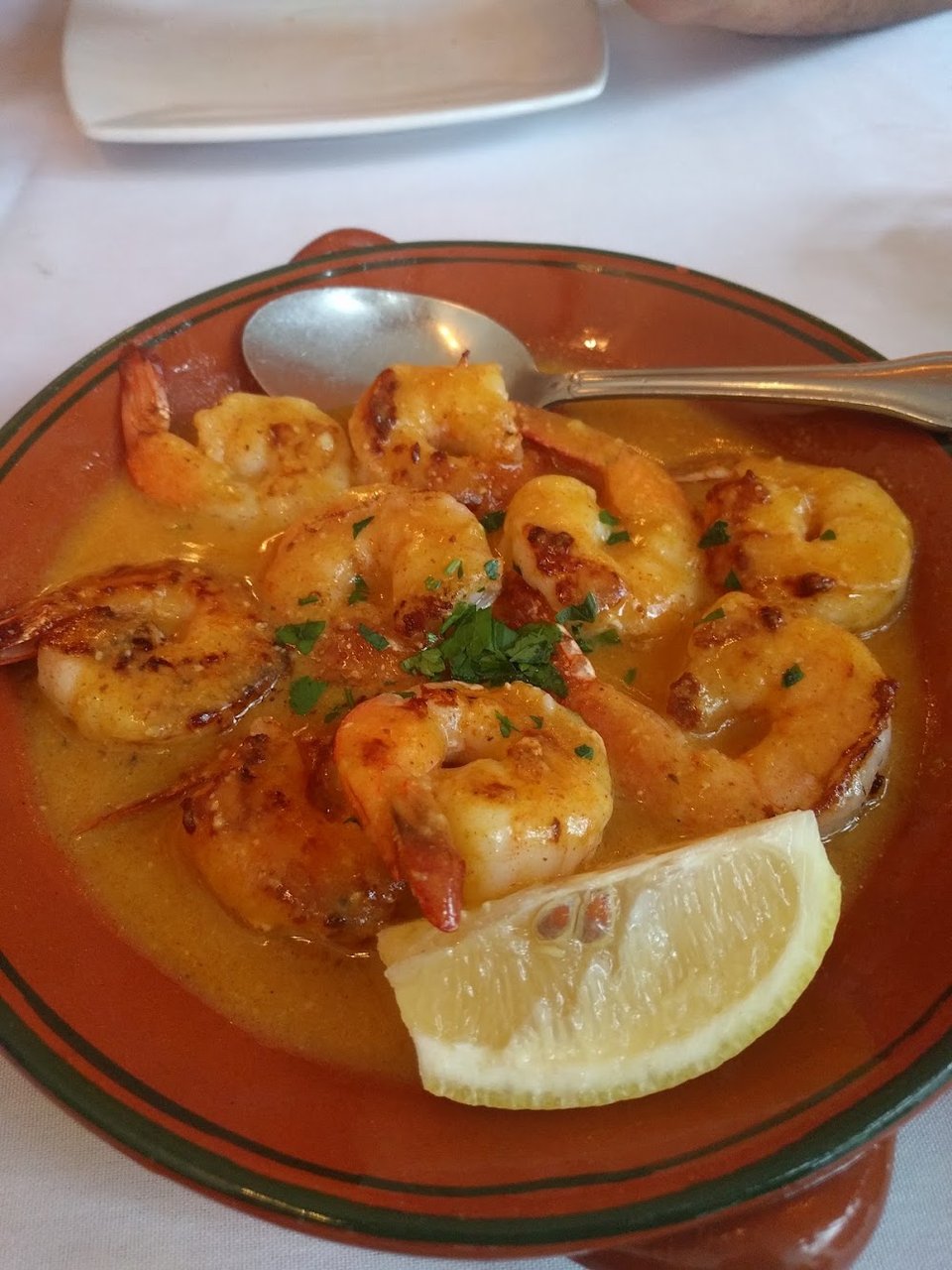 Shrimp in Garlic Sauce Camarao Grelhado