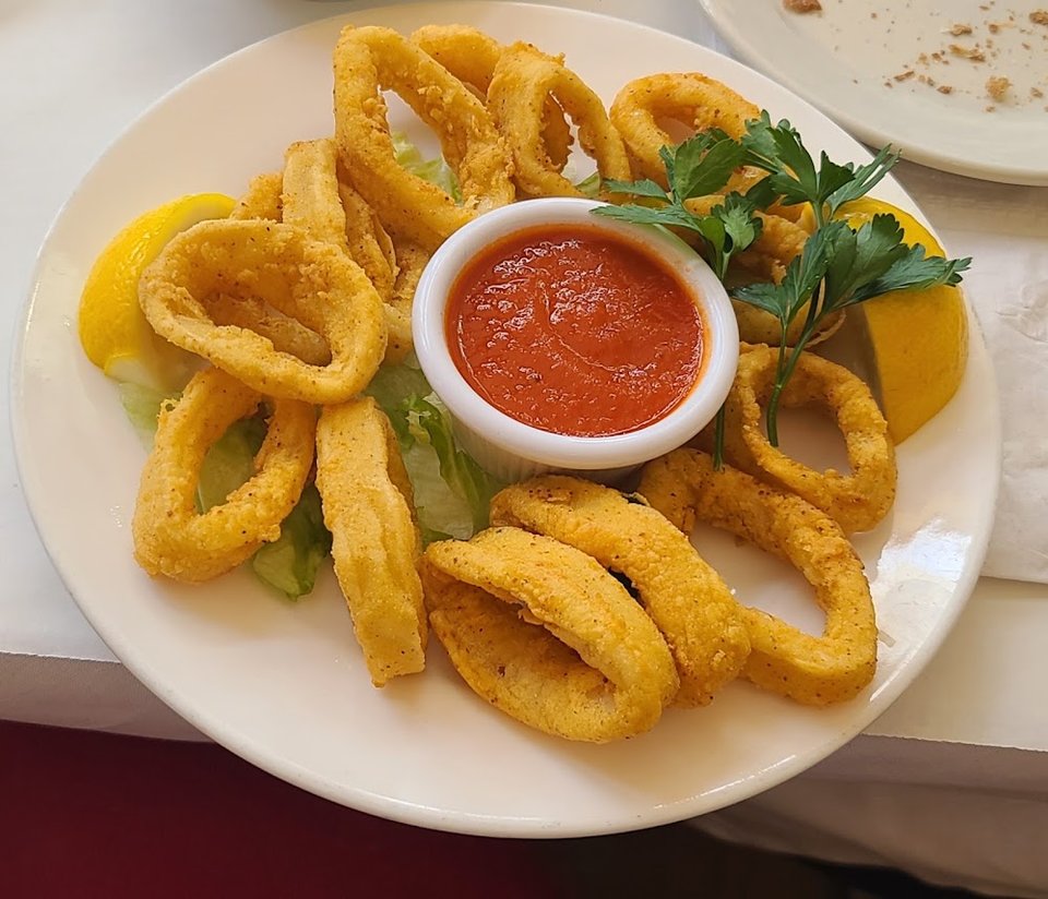 Fried Squid Lulas Fritas